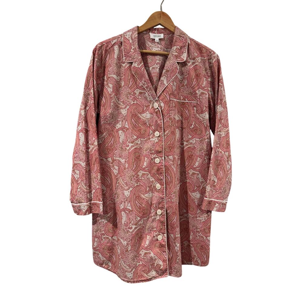 Haven Well Within Talbots Paisley Nightshirt Medium